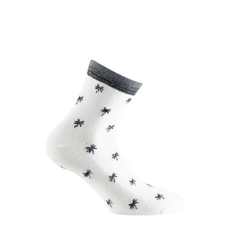 Socquettes fantaisie palmiers