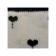 Socquette fantaisie petits coeurs