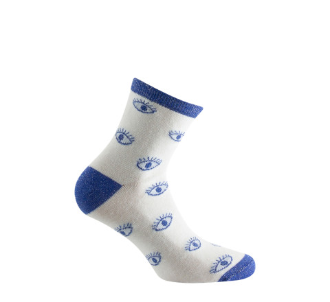 Socquette fantaisie oeil