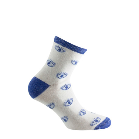 Socquette fantaisie oeil
