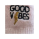 Invisible languette arrière "good vibes"
