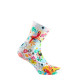 Socquette imprimée jungle en viscose de bambou