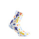 Socquette imprimée cactus en viscose de bambou