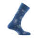Coffret de 2 paires de mi-chaussettes en coton MADE IN FRANCE