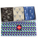 Coffret de 3 paires de mi-chaussettes coton homme