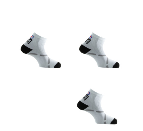 Lot de 3 paires de socquettes Run Experience