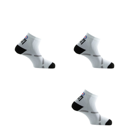 Lot de 3 paires de socquettes Run Experience