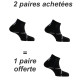 Lot de 3 paires de socquettes Run Experience