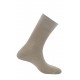 Mi-chaussettes homme jersey unie pur coton