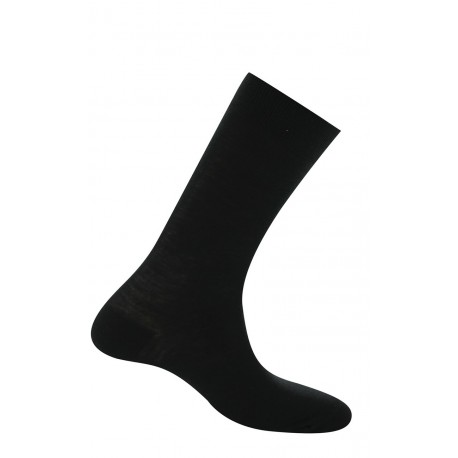 Chaussettes noires Homme en Laine