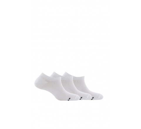 Chaussettes invisibles coton par 3