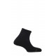 Chaussettes courtes unies en coton