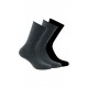Lot de 3 paires chaussettes unies