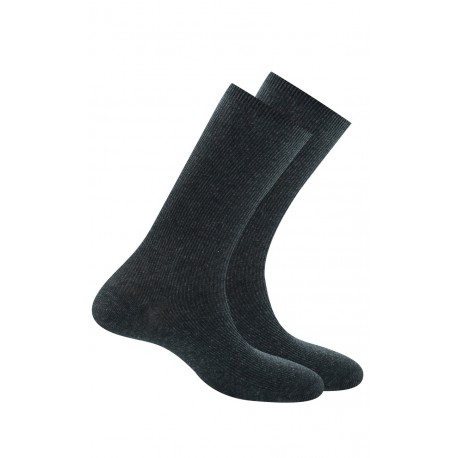 Pack chaussettes non comprimantes vendues en lot de 2 paires