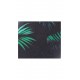 Chaussettes imprimées motif palmier en coton