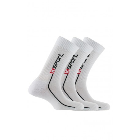 Pack de 3 paires de chaussettes k-sport