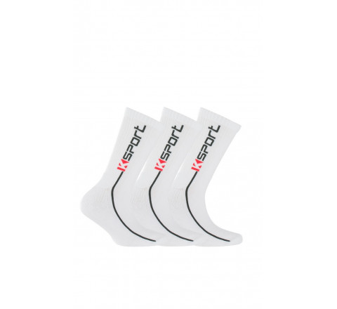 Pack de 3 paires de chaussettes k-sport