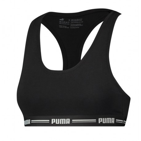 Sous-vêtements Puma femme : Brassière noire Puma