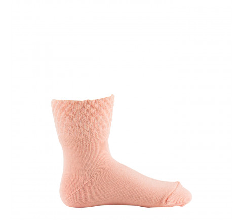 Chaussettes bords fantaisies en coton