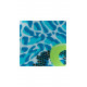 Chaussettes imprimées motif Soirée Piscine en coton