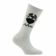 Mi-chaussettes Oiseau en coton