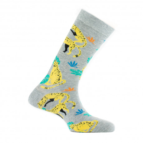 Mi-chaussettes Mixtes Guépard